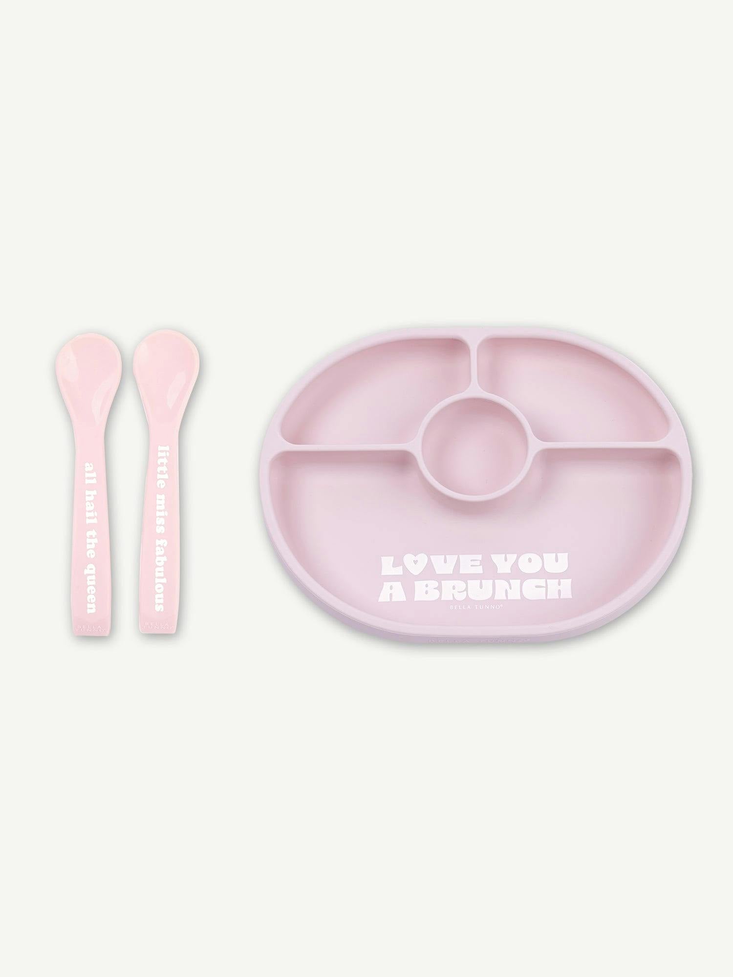 Girl Plate & Spoon