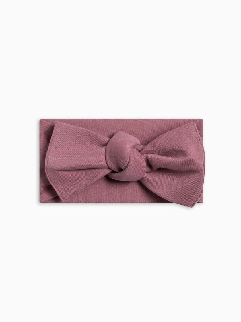 Organic Winter Sleeper and Bow Set
