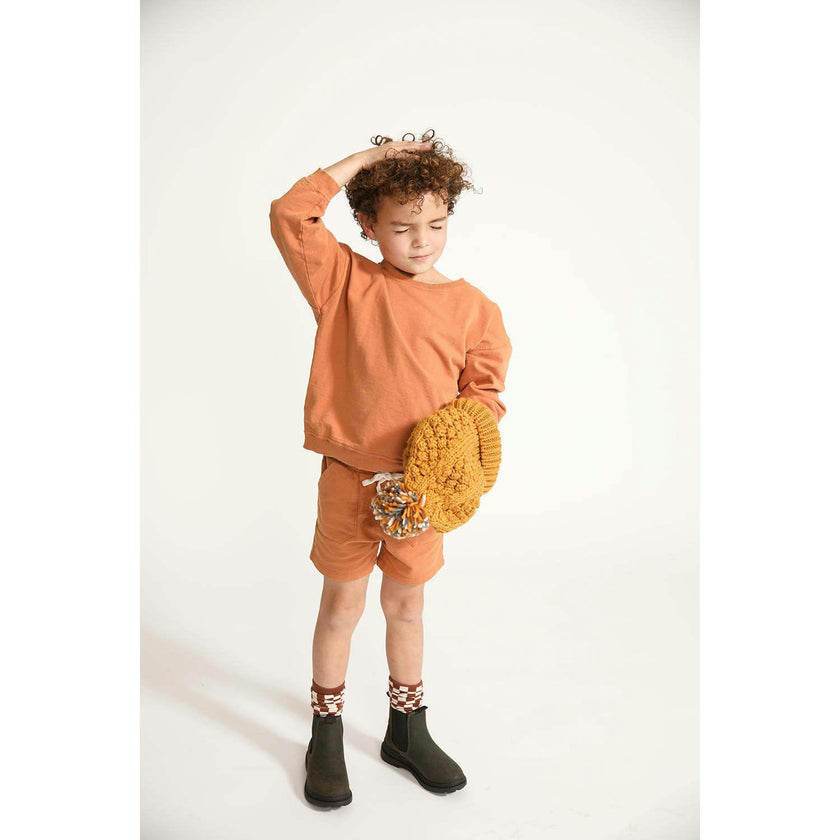 Core Sweat Shorts, Orange