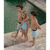 Posh Dalmatian Classic Swim Shorts, Black
