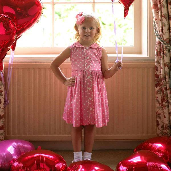 Bright Pink Satin Ribbon Hairbow