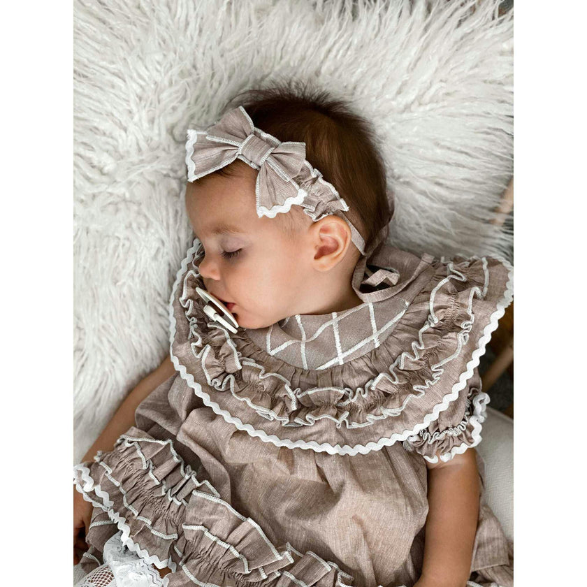 Ashlyn Linen Hair Sash