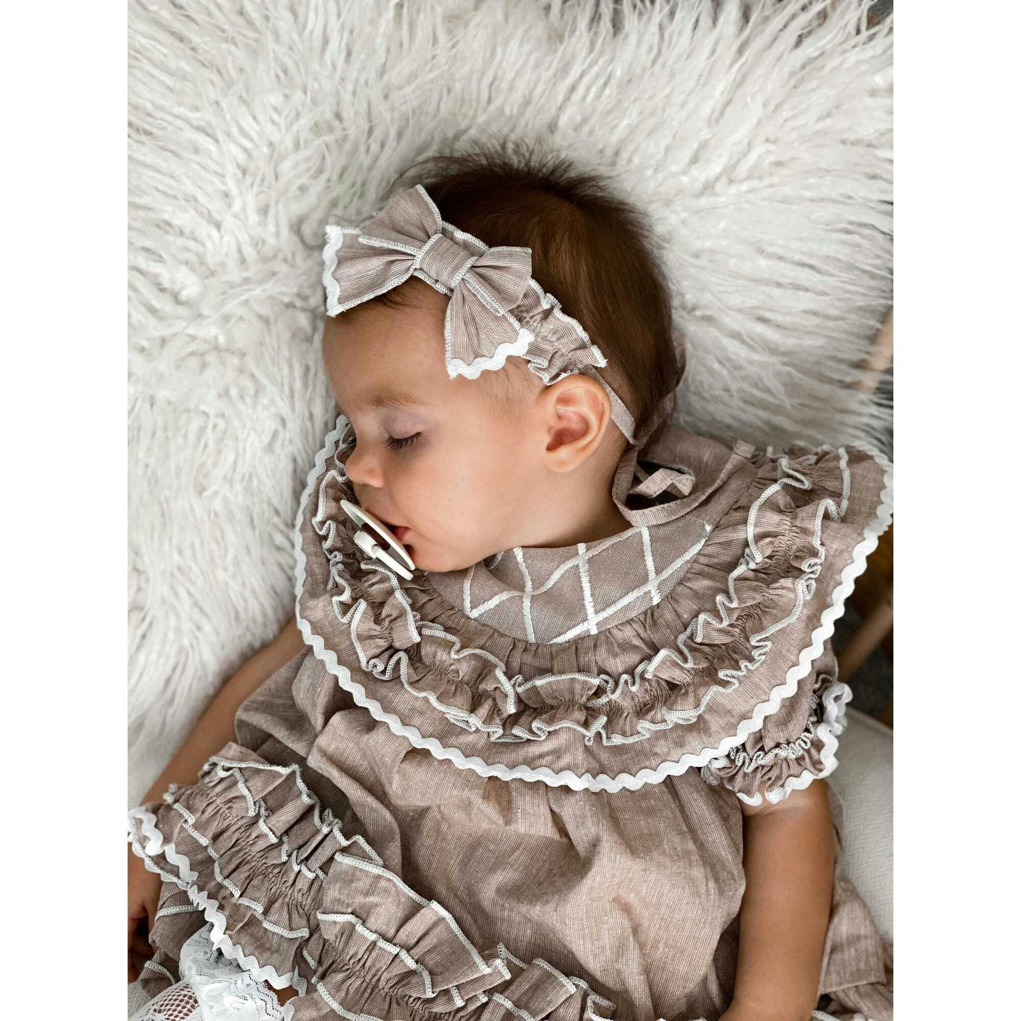 Ashlyn Linen Hair Sash