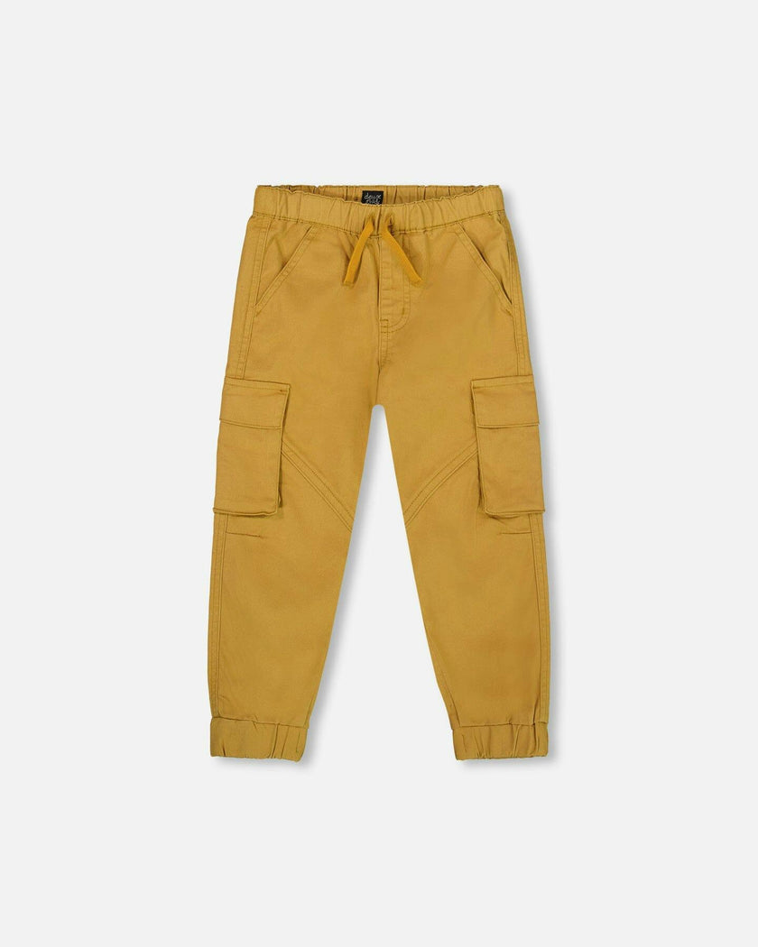 Twill Jogger Cargo Pants