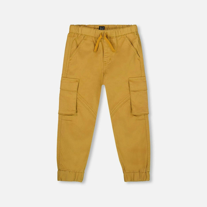 Twill Jogger Cargo Pants