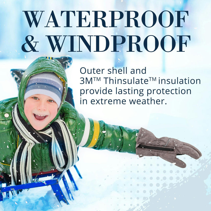 Winter & Ski Glove powered by ZIPGLOVE™ TECHNOLOGY