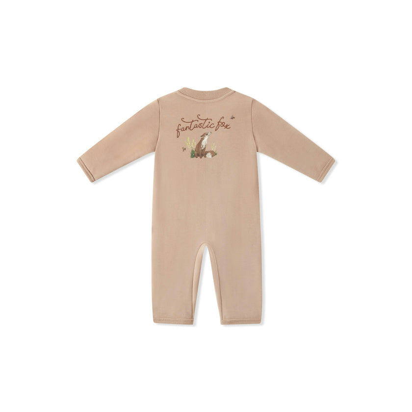 Dusty Rose Sweater Jumpsuit