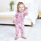 Mermaid Lagoon Bamboo Convertible Footie