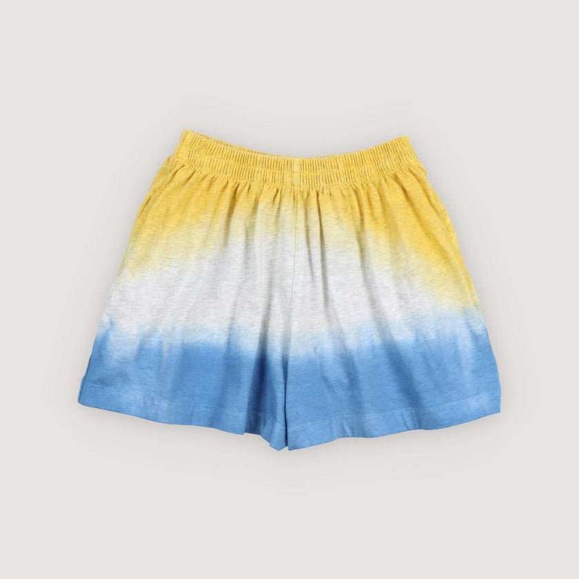 Tie Dye Short Mimosa Yellow
