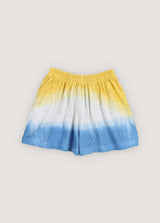 Tie Dye Short Mimosa Yellow