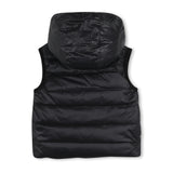 Olive Night Reversible Hooded Vest