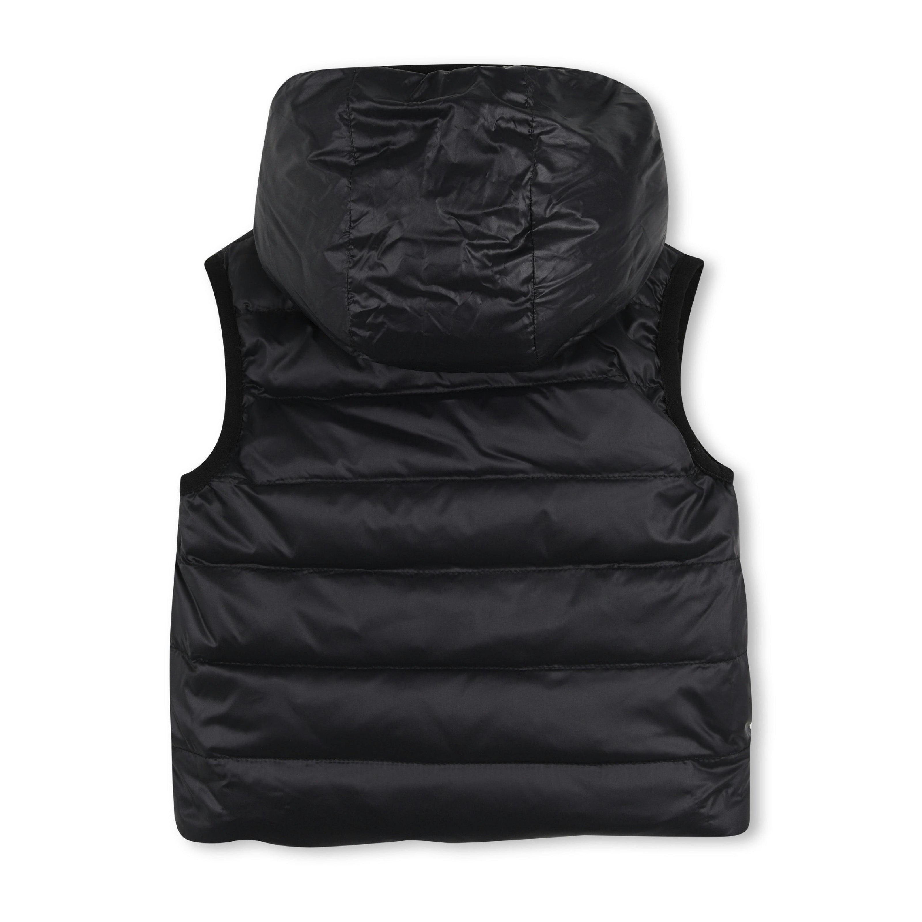 Olive Night Reversible Hooded Vest