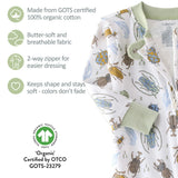 CRUZ Snug-fit Footed Baby Boys Pajamas