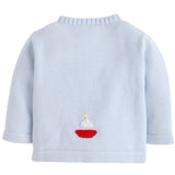Crochet Cardigan - Sailboat