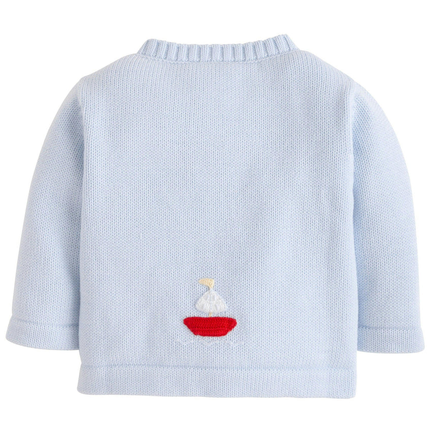 Crochet Cardigan - Sailboat