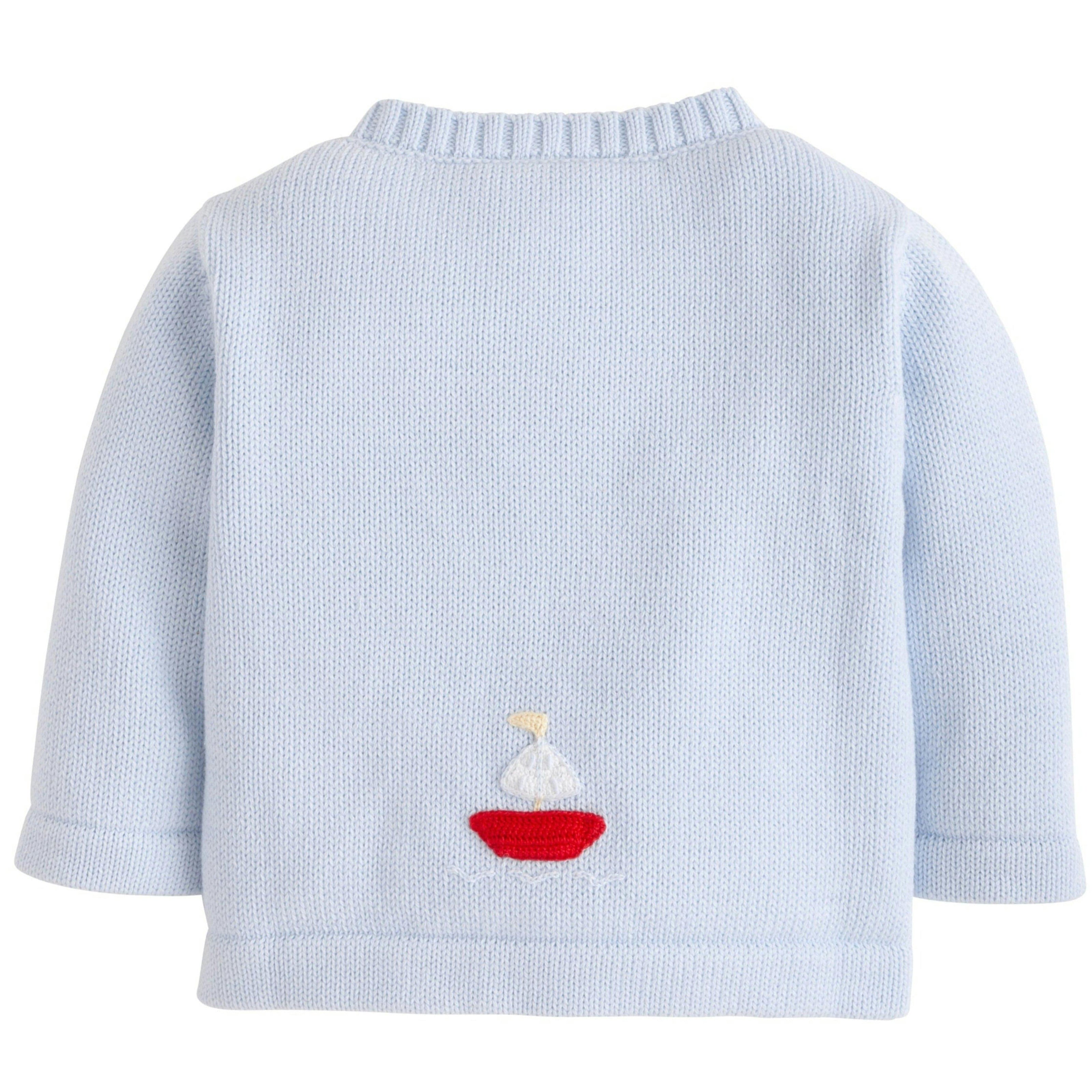 Crochet Cardigan - Sailboat
