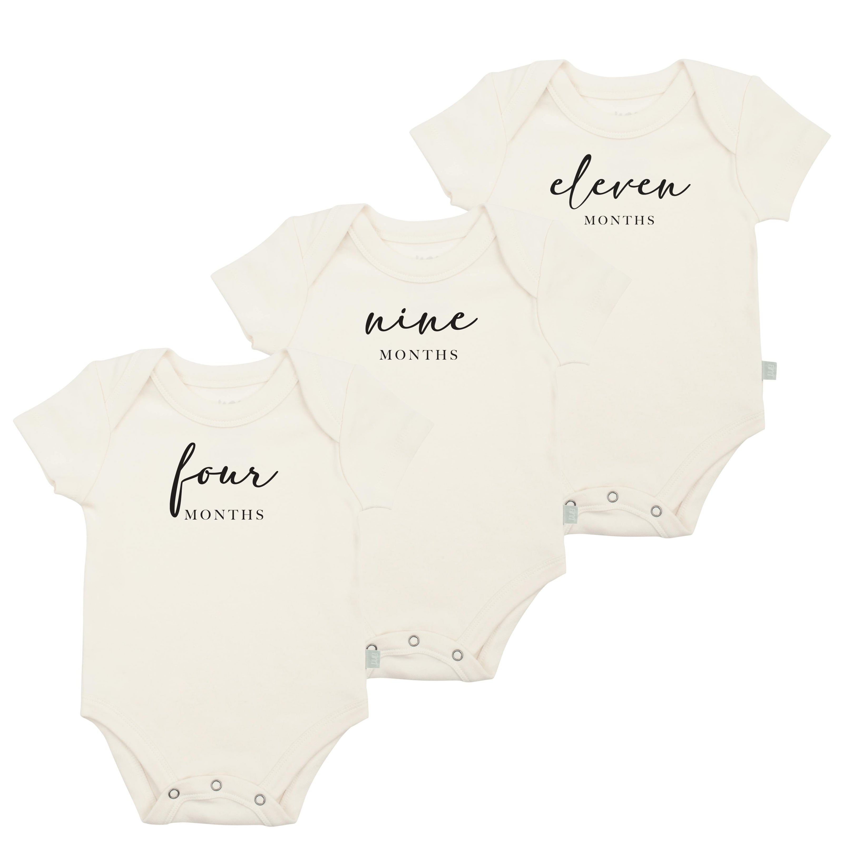 monthly milestone gift set | black