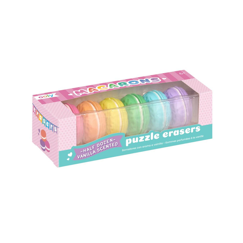 Macarons Vanilla Scented Erasers