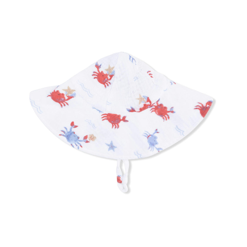 Crayon Crabs - Wide Brim Sun Hat