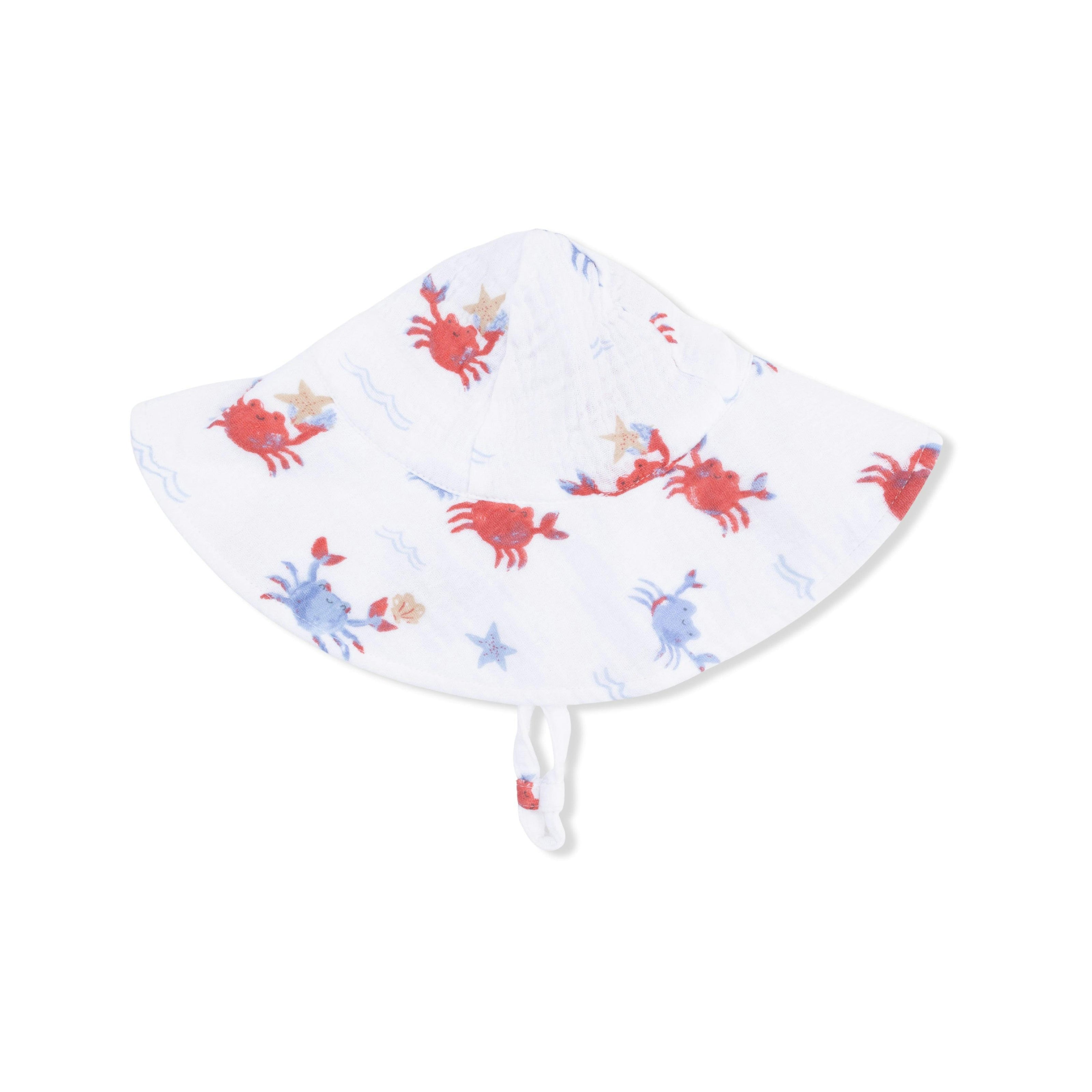 Crayon Crabs - Wide Brim Sun Hat