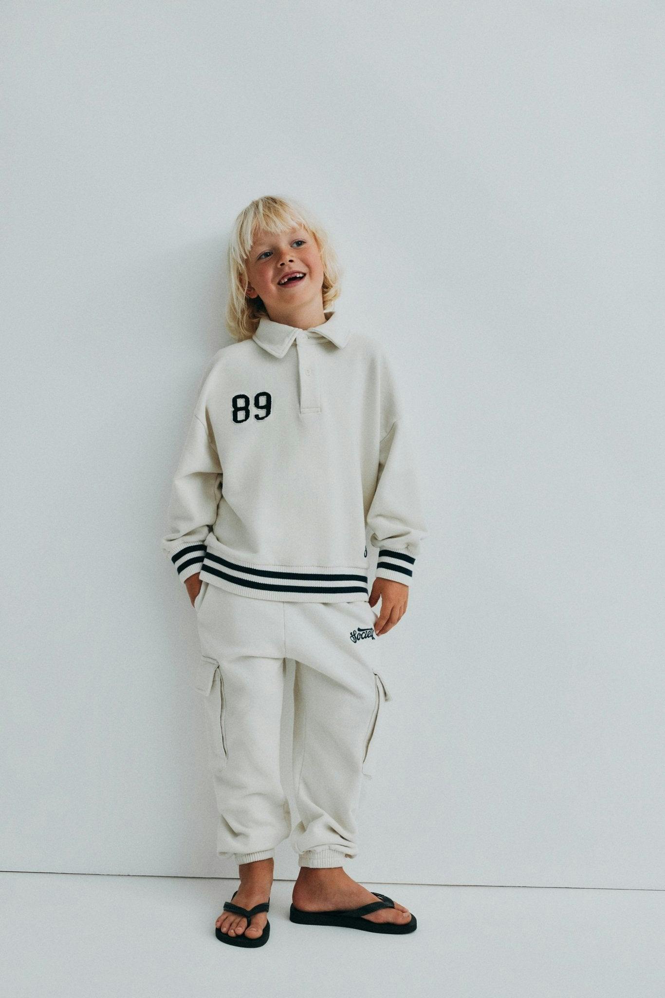 Finnia Cargo Jogging  Ecru