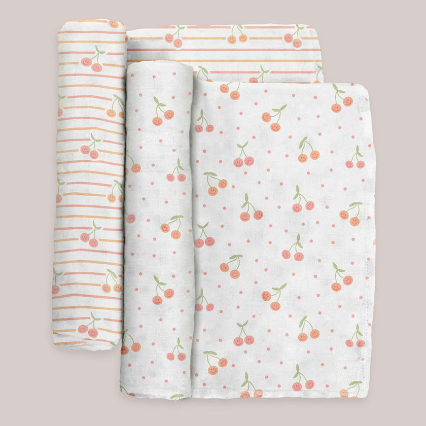JuJuBe × Studio Oh! Printed Swaddle Blanket Sets