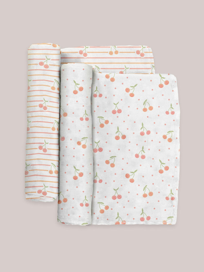 JuJuBe × Studio Oh! Printed Swaddle Blanket Sets