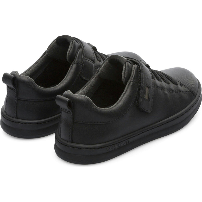 Runner Four Velcro Sneaker, Black