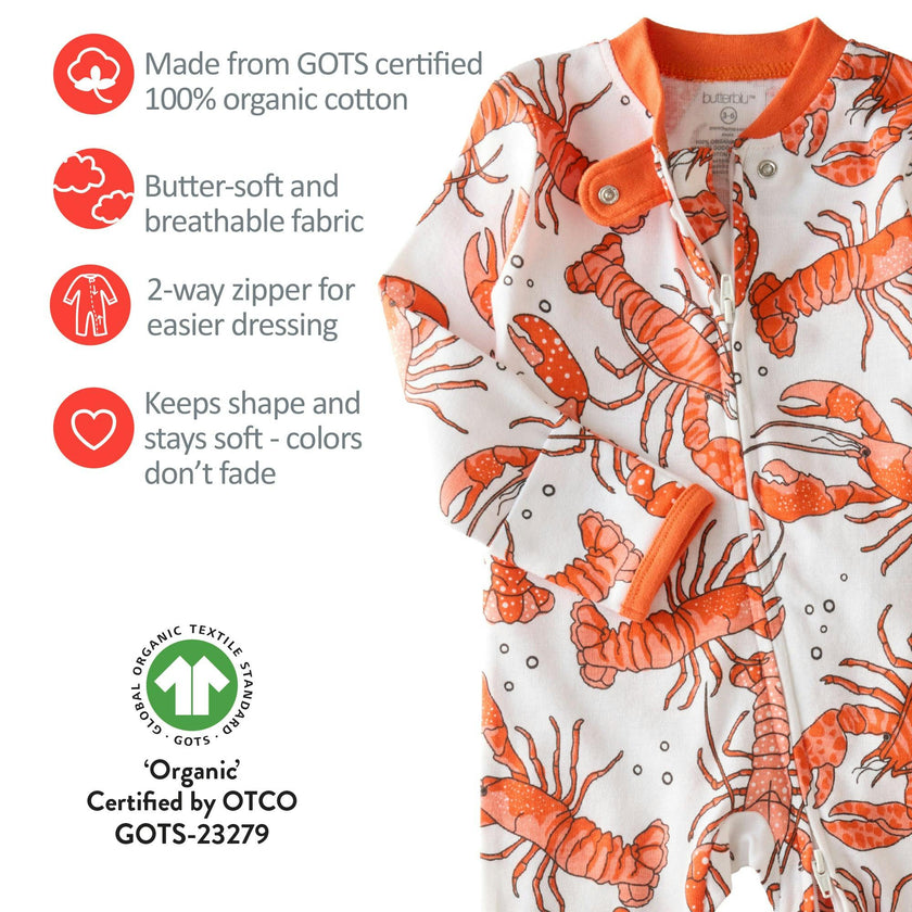 SHADOW Sleep & Play Baby Pajamas for Boys & Girls