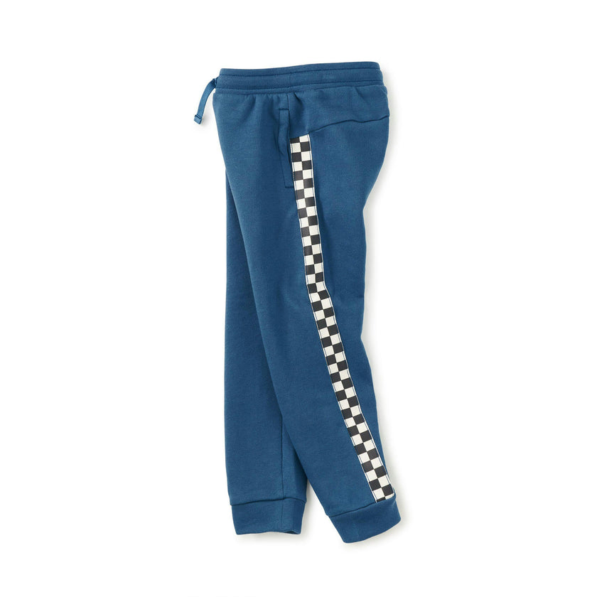 Stripe-Out Joggers, Cadet Blue