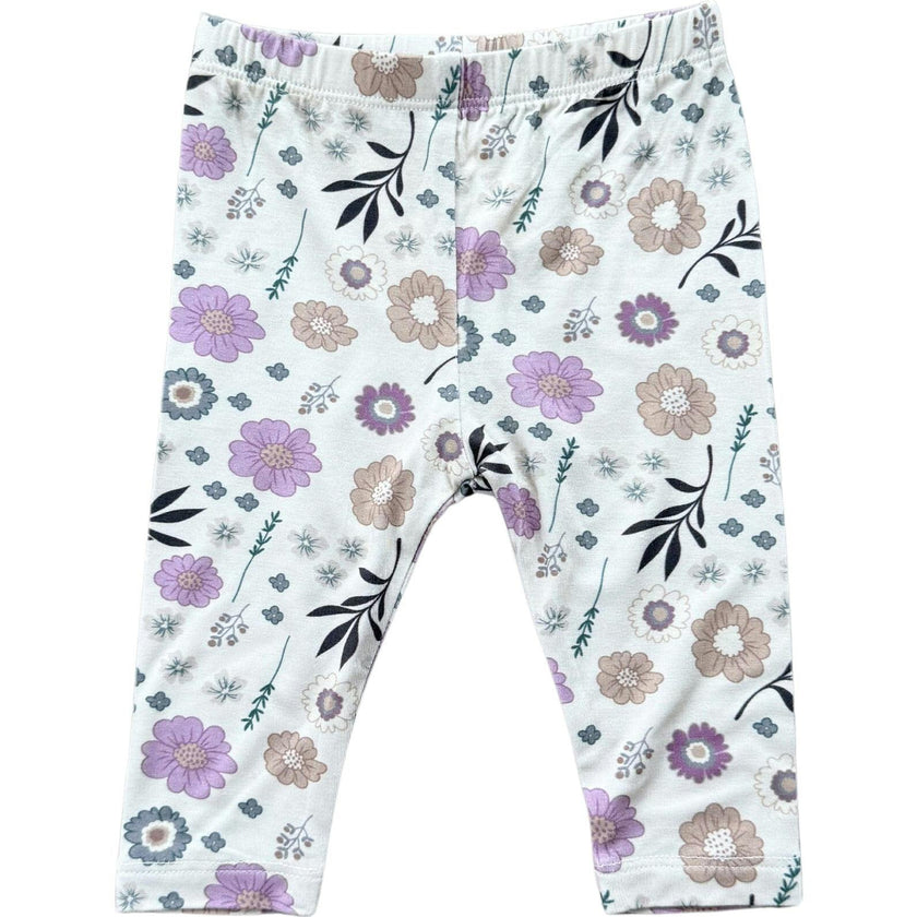 Basic Leggings Winter Floral