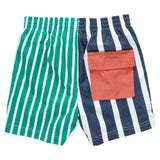 Boys Swim Trunk - Multi Stripe