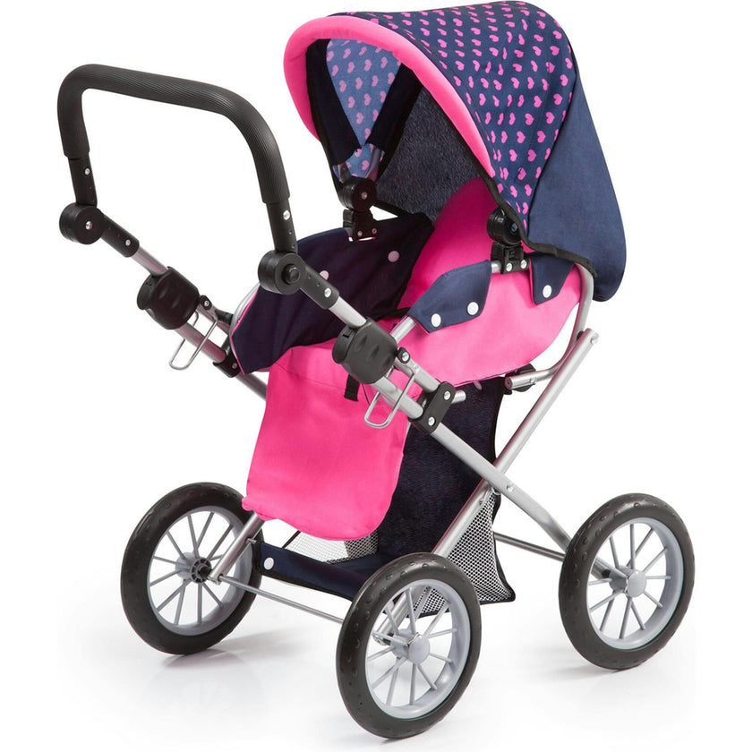 Baby Doll City Star Pram in Polka Dots