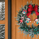 Disney® Seasons Greetings Mickey Mouse and Minnie Mouse Christmas Wreath Pre-Lit
