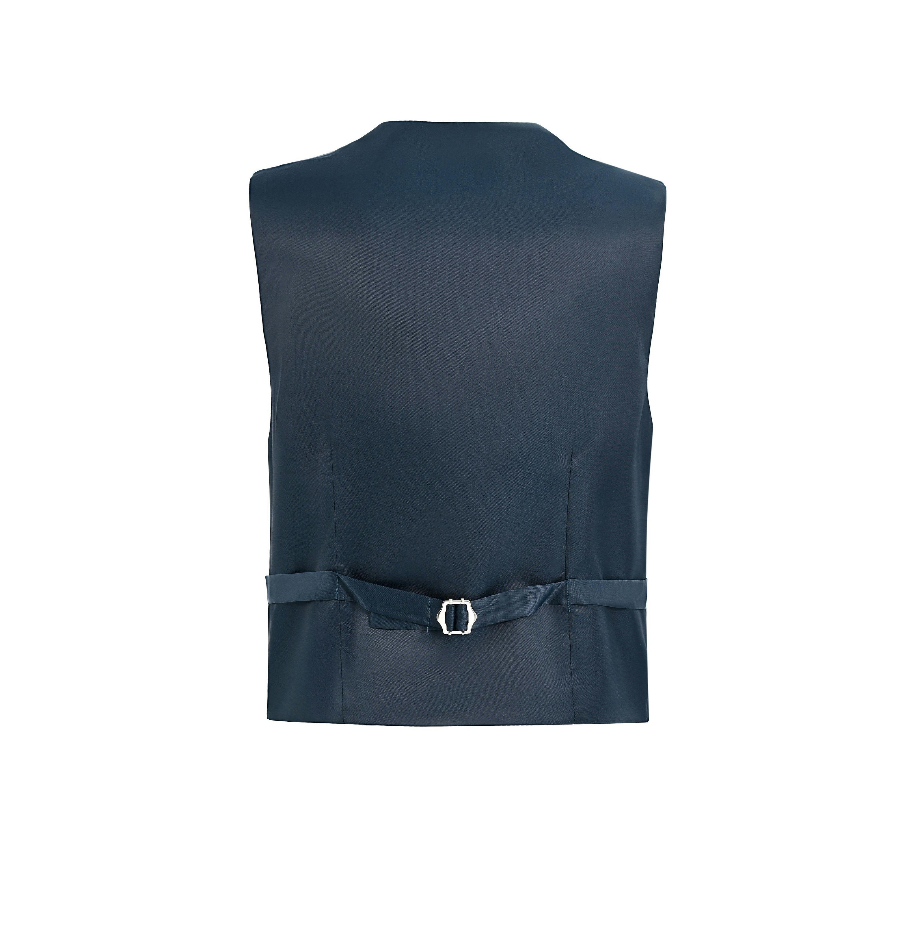 Navy Vest Bow Tie Set