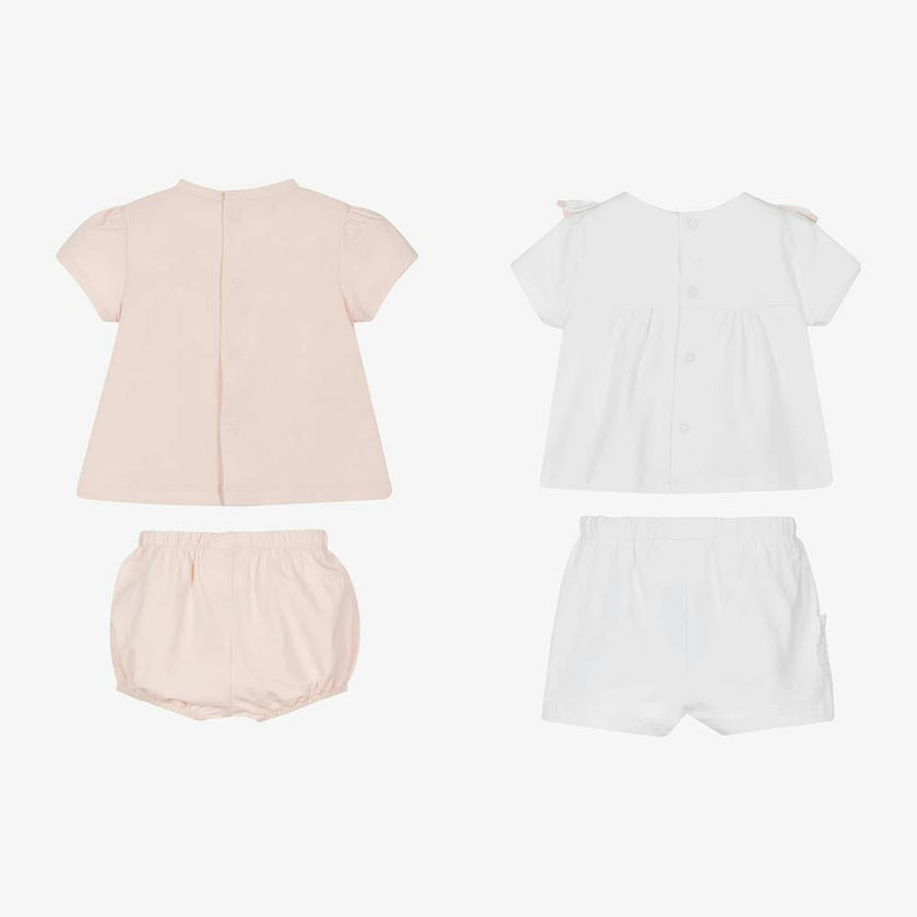 Pink Rose Ruffle Dual Outfits