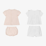 Pink Rose Ruffle Dual Outfits