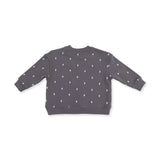 Lightning Bolt French Terry - Drop Sleeve Sweatshirt