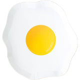 Sunny Side Up Egg Dessert Plates