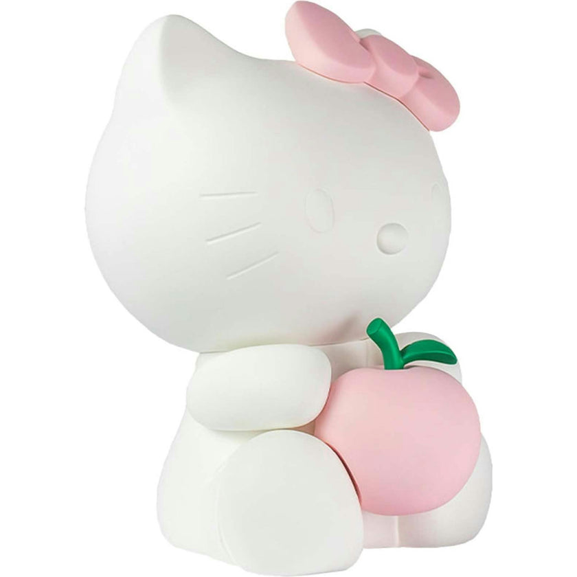 Hello Kitty APPLE Matt White with Pastel Pink Apple 10in
