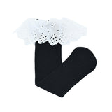 White Trim Skirt Socks