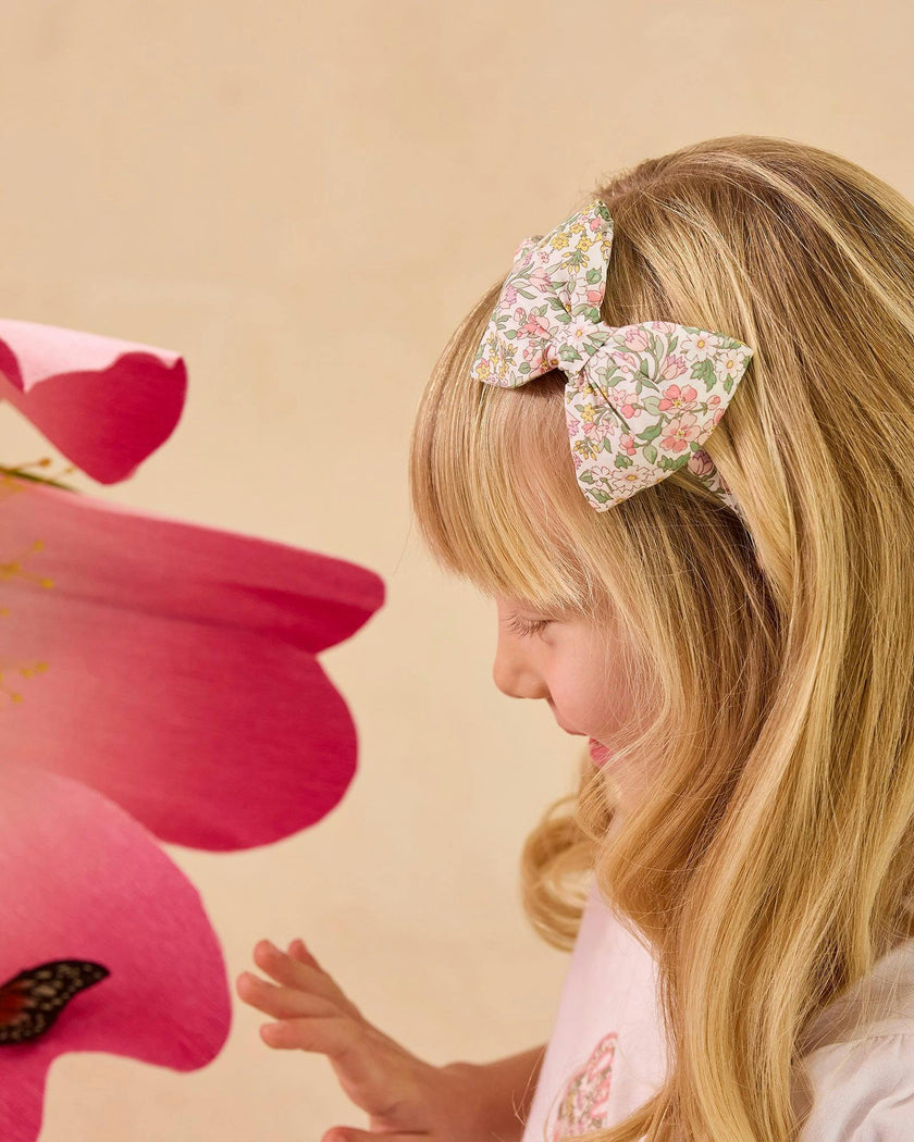 Big Bow Alice Band in Pink Nazanin