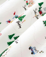 Men's Twill Pajama Set in North Pole Chronicles