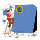 Flat Blueberry Puzzle