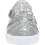Elite Glitz Jelly Shoes in Silver