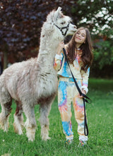 Be Happy Tie Dye Jogger Set