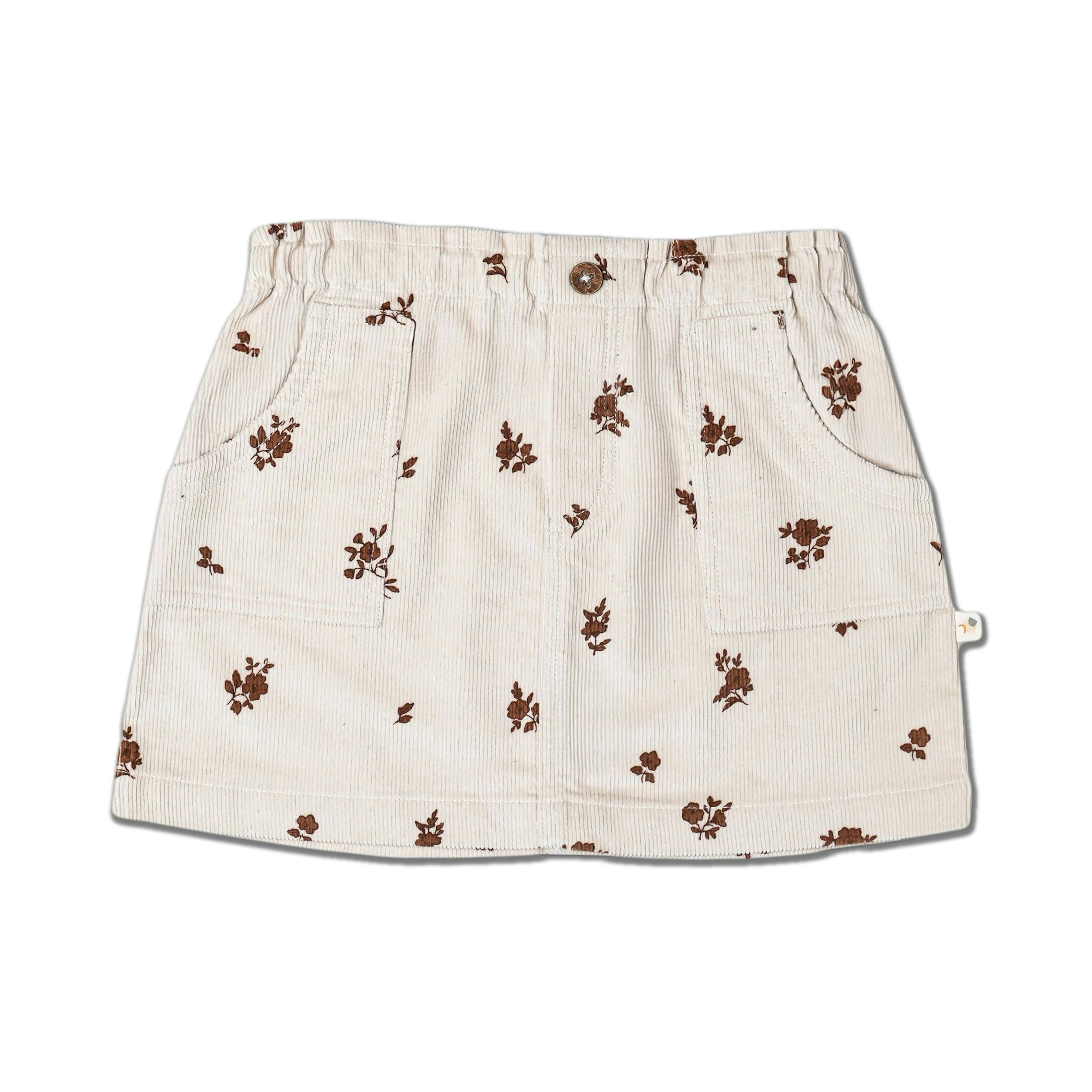 Organic Corduroy Skirt