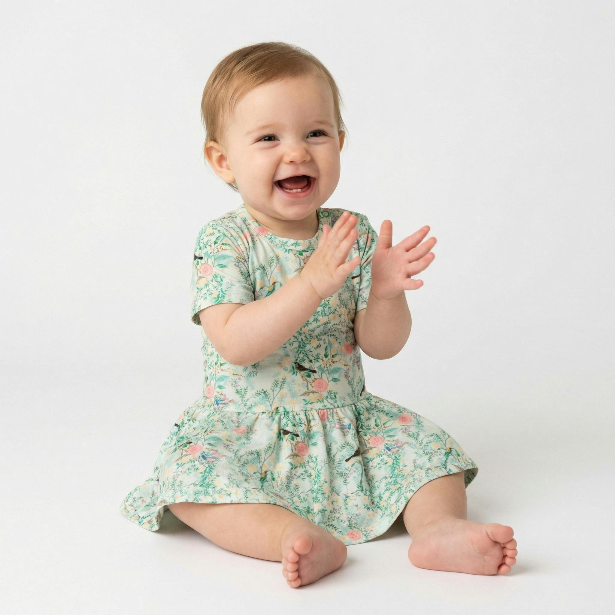 Bamboo Twirl Dress with Bodysuit