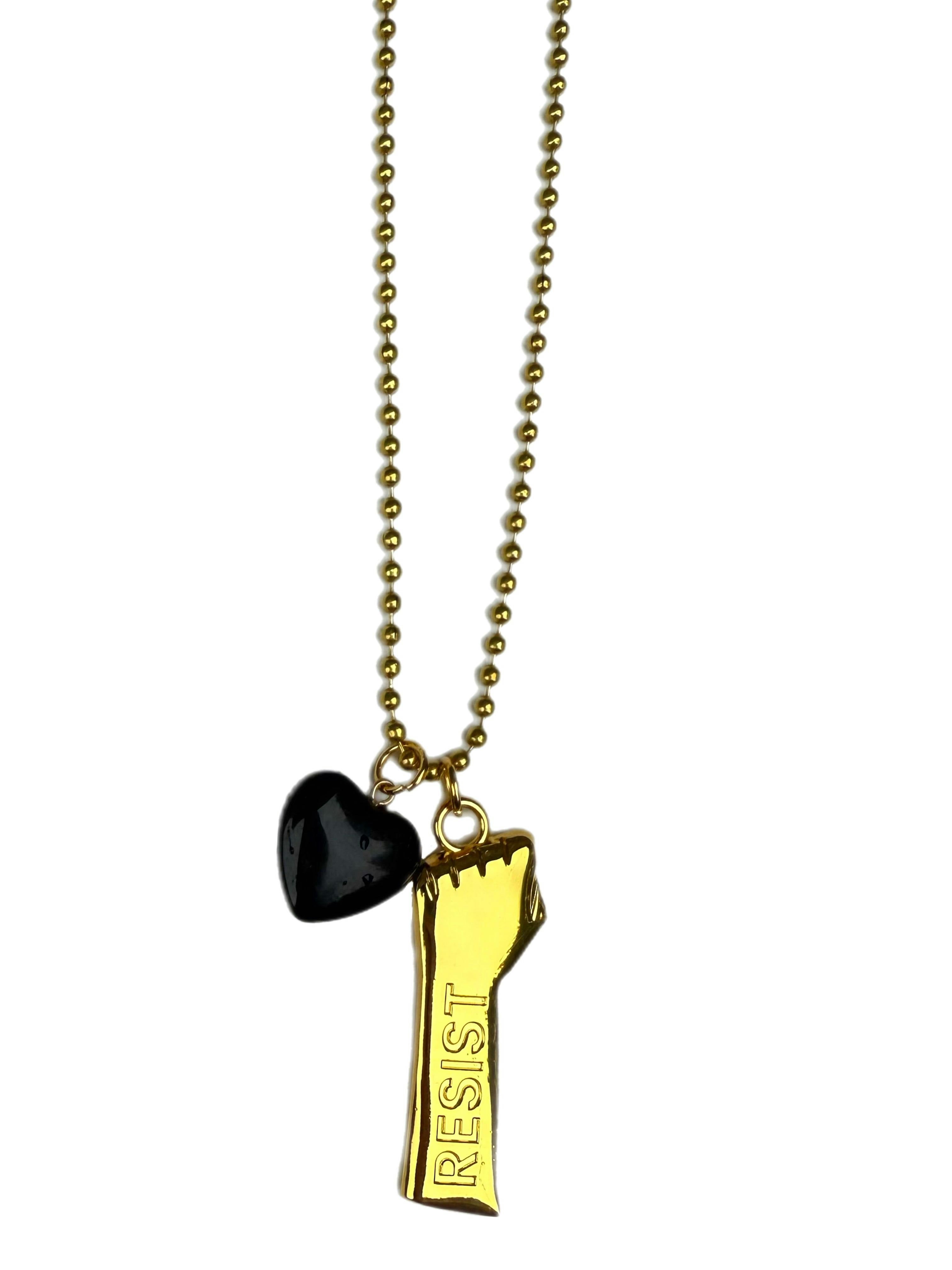 Resist Charm Necklace