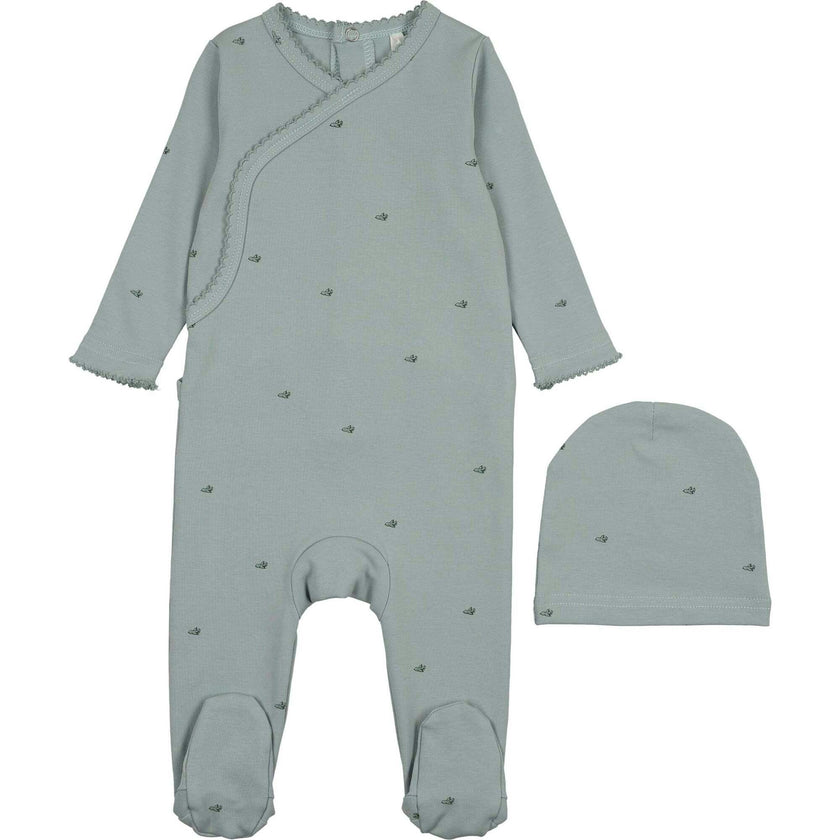 Mini Bird Footie, Green